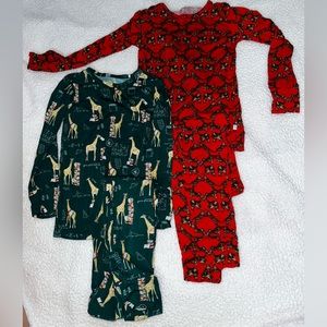 Boys size 6 pajamas bundle